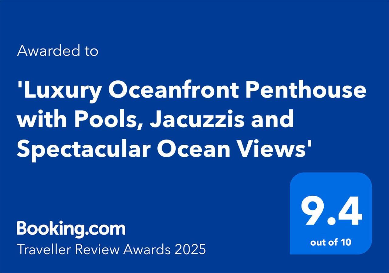 'Luxury Oceanfront Penthouse With Pools, Jacuzzis And Spectacular Ocean Views' Apartment Rosarito Exterior foto